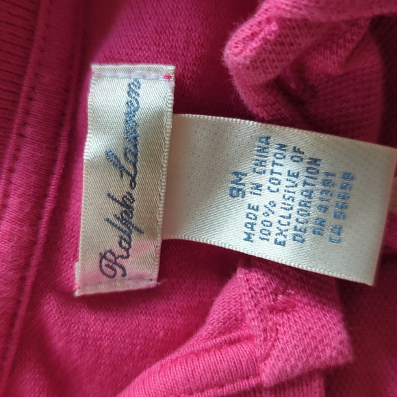 Ralph Lauren toddler polo dress with ruffle bottom - Picture 6 of 6